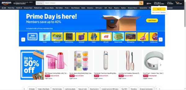 amazon - StockEarnings